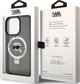 Karl Lagerfeld Karl Lagerfeld KLHMP15LHMRSKHK iPhone 15 Pro 6.1" μαύρη σκληρή θήκη Ring Stand Karl Head MagSafe