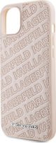Karl Lagerfeld Karl Lagerfeld KLHCP15SPQKPMP iPhone 15 6.1" ροζ hardcase Quilted K Pattern