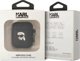 Case APPLE AIRPODS Karl Lagerfeld Silicone Karl Head 3D black