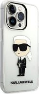 Διαφανής σκληρή θήκη Karl Lagerfeld KLHCP14LHNIKTCT Apple iPhone 14 Pro IML NFT Ikonik