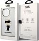 Διαφανής σκληρή θήκη Karl Lagerfeld KLHCP14LHNIKTCT Apple iPhone 14 Pro IML NFT Ikonik