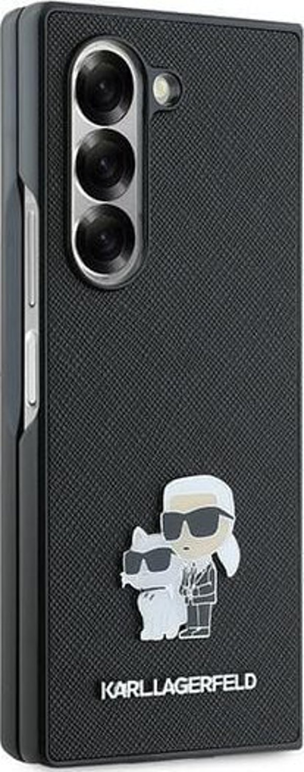 Καρλ Λάγκερφελντ Karl Lagerfeld KLHCZFD6SAPKCNPK Z Fold6 F956 czarny/black Saffiano Metal Pin