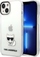 Σκληρή θήκη Karl Lagerfeld KLHCP14MCTTR Apple iPhone 14 Plus διαφανής Choupette Body