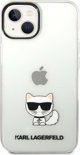 Σκληρή θήκη Karl Lagerfeld KLHCP14MCTTR Apple iPhone 14 Plus διαφανής Choupette Body