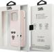 Case IPHONE 13 PRO MAX Karl Lagerfeld Hardcase Silicone Karl & Choupette Magsafe (KLHMP13XSSKCI) light pink