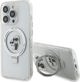 Karl Lagerfeld Karl Lagerfeld KLHMP14LHMRSKCH iPhone 14 Pro 6.1" λευκή σκληρή θήκη Ring Stand Karl&Choupettte MagSafe