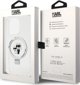 Karl Lagerfeld Karl Lagerfeld KLHMP14LHMRSKCH iPhone 14 Pro 6.1" λευκή σκληρή θήκη Ring Stand Karl&Choupettte MagSafe