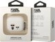 Κάλυμμα AirPods 3 Karl Lagerfeld KLACA3SILKCW λευκό Σιλικόνης Karl & Choupette