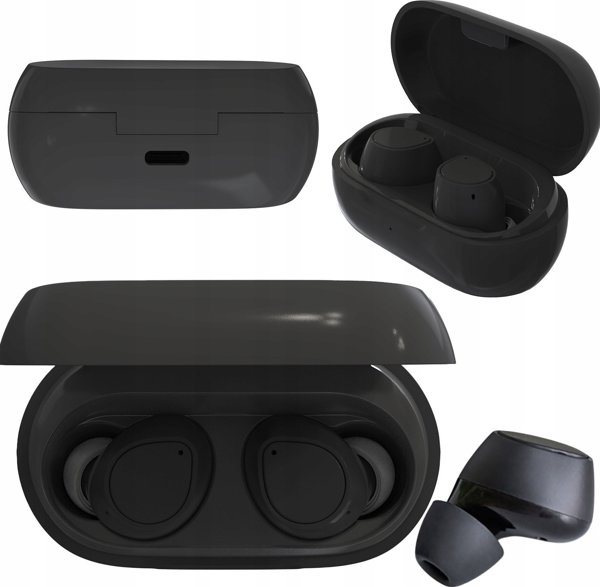 Ακουστικά Maxlife Maxlife ακουστικά Bluetooth MXBE-04 TWS μαύρα ενδοκαναλικά