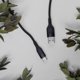 Καλώδιο USB MaxLife Maxlife καλώδιο MXUC-07 USB - USB-C 1,0 m 3A μαύρο νάιλον πρότυπο