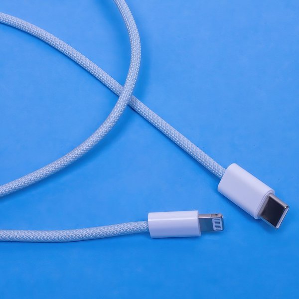 Καλώδιο USB TelForceOne Maxlife καλώδιο MXUC-06 USB-C - Lightning 1,0 m 20W μπλε νάιλον