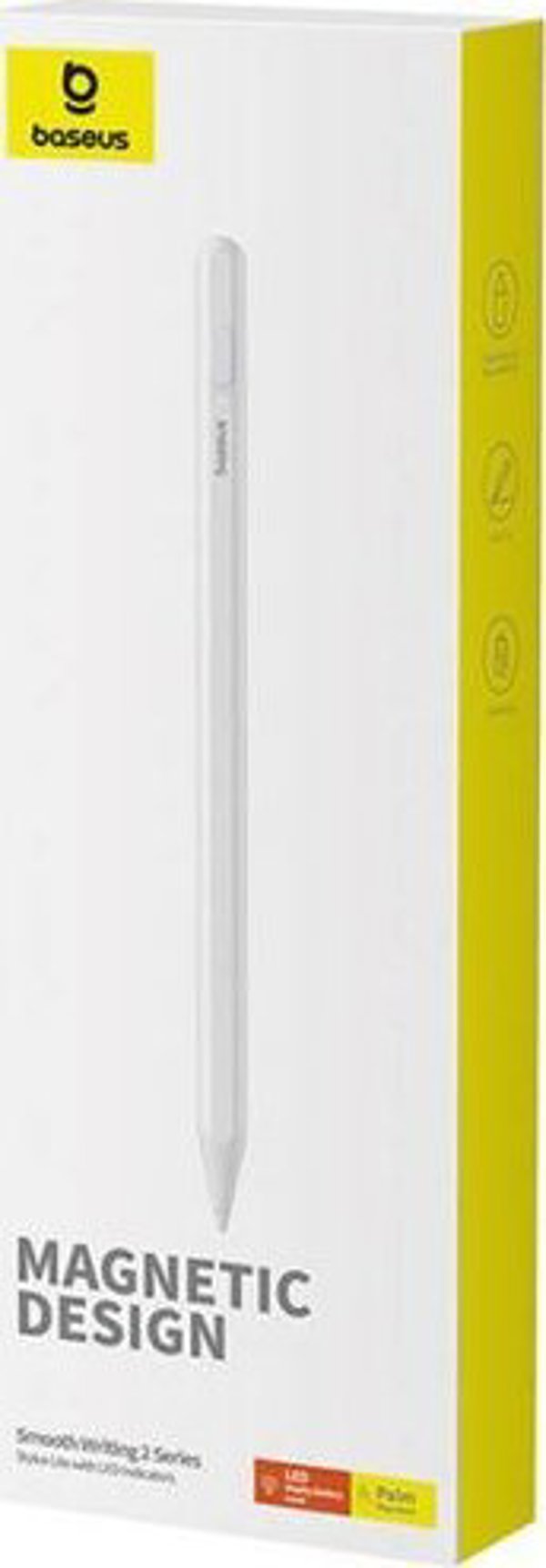 Baseus Smooth Writing 2 Stylus Lite Ενεργή Γραφίδα για Apple iPad με LED – Λευκή
