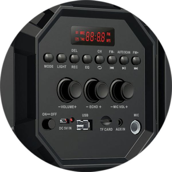 Ηχείο Rebeltec SoundBox 460 μαύρο (RBLGLO00036)