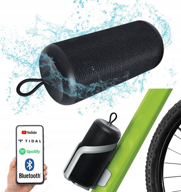 Ηχείο Rebeltec Air μαύρο (RBLGLO00050)