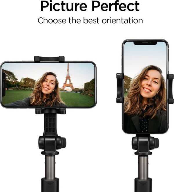 Selfie stick Spigen S540W Tripod Peach Ασύρματο Μαύρο
