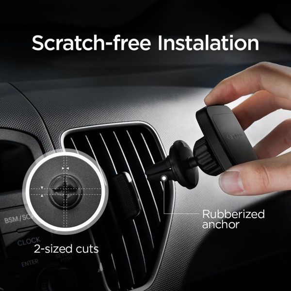 Car holder SPIGEN - H12 Magnetic with grille attachment 8809466643101