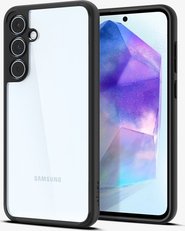 Spigen Spigen Ultra Hybrid, matte black - Samsung Galaxy A55