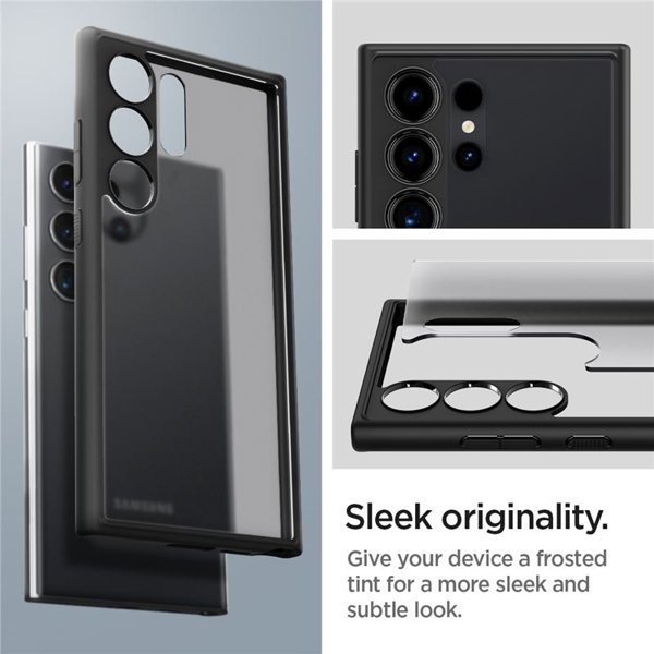 Spigen Θήκη Ultra Hybrid, frost black - Samsung Galaxy S24 Ultra