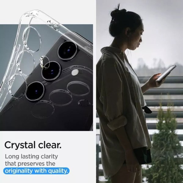 Spigen Spigen Liquid Crystal, crystal clear - Samsung Galaxy S24+