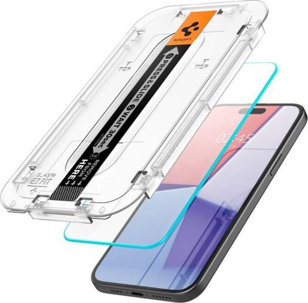 Spigen Tempered Glass - Glas.tr „ez Fit” iPhone 15 Διαφανές