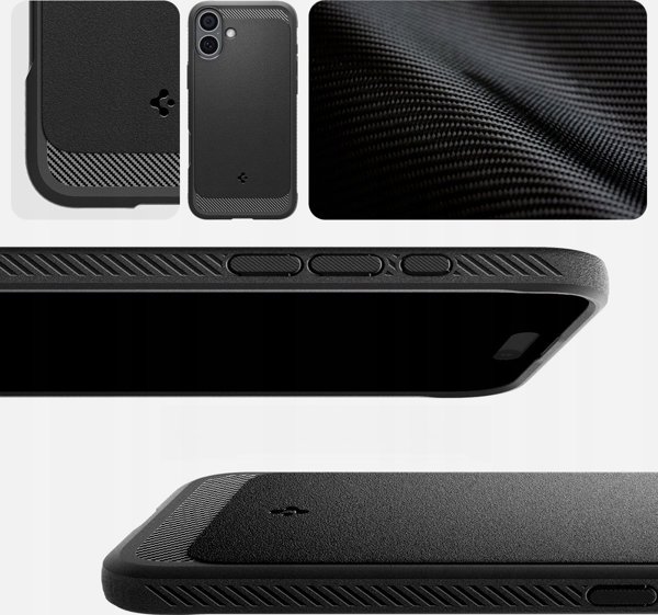 Spigen SPIGEN RUGGED ARMOR MAG MAGSAFE IPHONE 16 PLUS MATTE BLACK