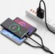 WiWU - Καλώδιο USB σειράς Starlink Wi-C045E 3 σε 1 USB A σε USB C, Micro USB, Lightning 3,1A 1m - μαύρο