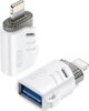 XO αντάπτορας USB-Lightning OTG, λευκό (NB256A)