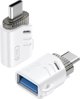 XO αντάπτορας USB-USB-C OTG, λευκό (NB256B)