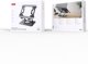 XO holder stand C153 black for laptop max 17,3" 6920680860548