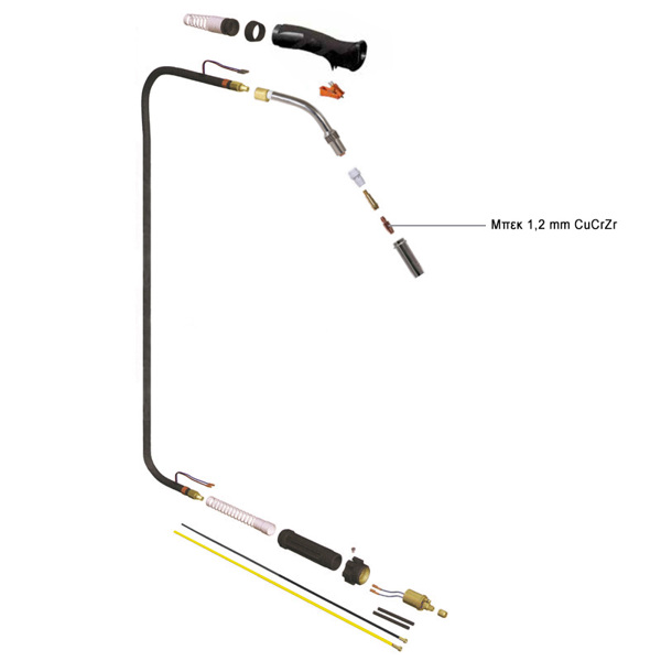 ΑΚΡΟΦΥΣΙΟ (ΜΠΕΚ) CuCrZr D1.2mm ΤΣΙΜΠΙΔΑΣ MIG N40 & NW501