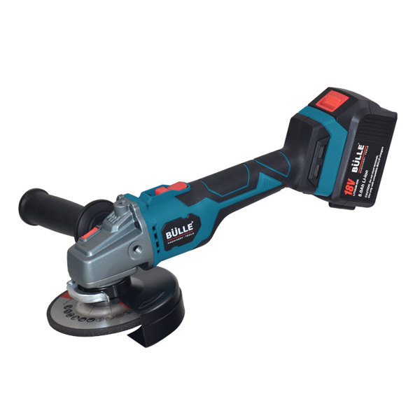 BULLE ΕΠΑΝΑΦΟΡΤΙΖΟΜΕΝΟΣ ΓΩΝΙΑΚΟΣ ΤΡΟΧΟΣ 125mm BRUSHLESS, ΡΥΘΜΙΖΟΜΕΝΟΣ, 18V 1x5Ah 633324