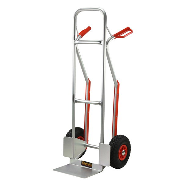 EXPRESS ΚΑΡΟΤΣΙ ΜΕΤΑΦΟΡΑΣ ΑΛΟΥΜΙΝΙΟΥ 150 KG - ΤΡΟΧΟΙ ΑΕΡΟΣ Φ 250 mm 631414