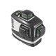 KAPRO ΑΛΦΑΔΙ LASER 3 ΑΚΤΙΝΩΝ 360° 3D ΠΡΑΣΙΝΟ 883G 633117