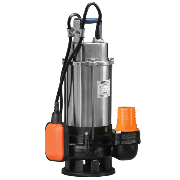 KRAFT ΥΠΟΒΡΥΧΙΑ ΑΝΤΛΙΑ ΑΚΑΘΑΡΤΩΝ INOX 1500 W ΒΑΡΕΩΣ ΤΥΠΟΥ 63527