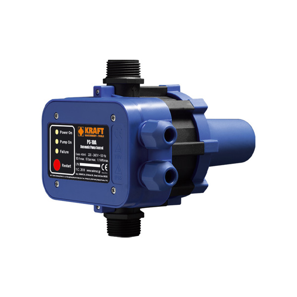 KRAFT ΗΛΕΚΤΡΟΝΙΚΟΣ ΕΛΕΓΚΤΗΣ ΠΙΕΣΗΣ ΝΕΡΟΥ ΈΩΣ 1100 WATT/1.5HP 43545