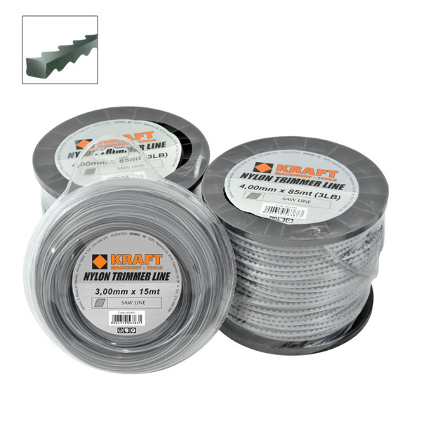 KRAFT ΜΕΣΙΝΕΖΑ - ΝΗΜΑ ΚΟΠΗΣ ΠΡΙΟΝΩΤΟ SAW LINE Φ 4.00mm ΣΥΣΚΕΥΑΣΙΑ 27 ΜΕΤΡΑ (450 gr) 693404