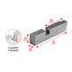 ΜΑΧΑΙΡΙΑ 1/2"-3/4" BSPT- ΒΙΔΟΛ.ΤΤ-100/R-HSS 43353