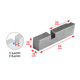 ΜΑΧΑΙΡΙΑ 1"-2" NPT ΒΙΔΟΛ. TT-100/R 43357