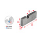 ΜΑΧΑΙΡΙΑ 1"-2" BSPT ΒΙΔΟΛ. TT-50A HSS 43330