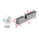 ΜΑΧΑΙΡΙΑ 2,1/2"-4"BSPT ΒΙΔΟΛ.ΤΤ-100 ALLOY 43334