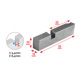 ΜΑΧΑΙΡΙΑ 2,1/2"-4" BSPT ΒΙΔΟΛ.ΤΤ-100/R-HSS 43355
