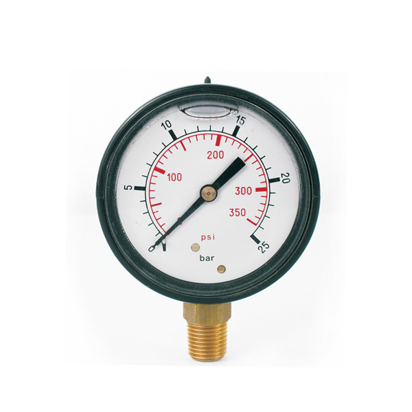 ΜΑΝΟΜΕΤΡΟ ΓΛΥΚΕΡΙΝΗΣ 1/4'' - Φ63 - 0-25 bar - ΠΙΣΩ ΒΟΛΤΑ