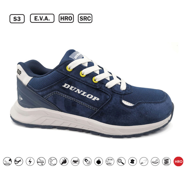 ΠΑΠΟΥΤΣΙΑ DUNLOP STORM ΜΠΛΕ S3 ΜΕΓ.43 711005