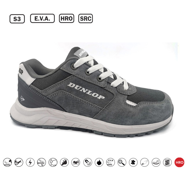 ΠΑΠΟΥΤΣΙΑ DUNLOP STORM ΓΚΡΙ S3 ΜΕΓ.40 711011