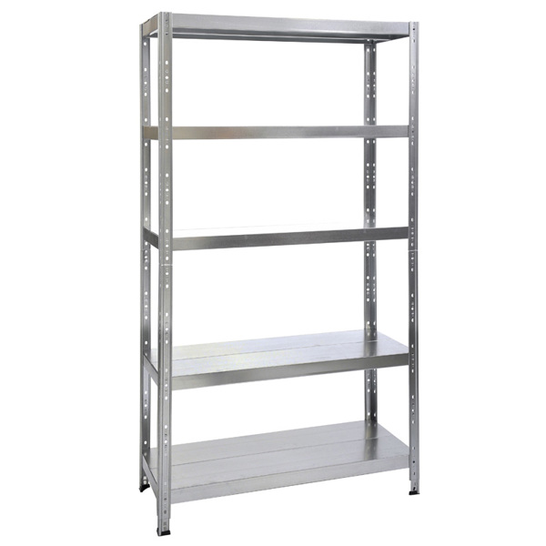 ΡΑΦΙΕΡΑ ΜΕΤΑΛΛΙΚΗ ΓΑΛΒΑΝΙΖΕ 120x50x195 - 260kg - 5 ΡΑΦΙΑ 610403