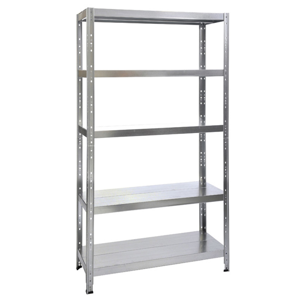 ΡΑΦΙΕΡΑ ΜΕΤΑΛΛΙΚΗ ΓΑΛΒΑΝΙΖΕ 100x40x195 - 200kg - 5 ΡΑΦΙΑ 610401