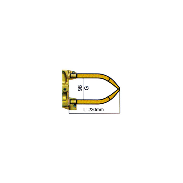 TECNA ΣET ΤΣΙΜΠΙΔΕΣ ΑΕΡ.5084 Φ18 L.230 45932