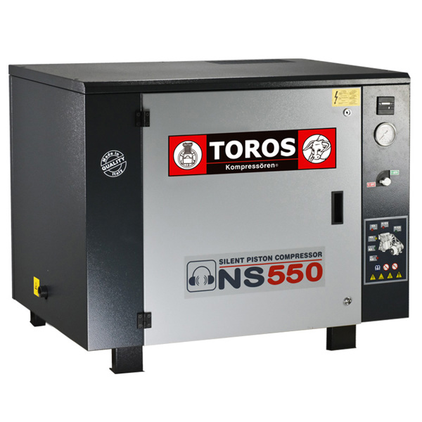 TOROS: ΑΘΟΡΥΒΟΣ ΑΕΡΟΣΥΜΠΙΕΣΤΗΣ 7,5HP ΜΕ ΠΙΝΑΚΑ Υ/Δ