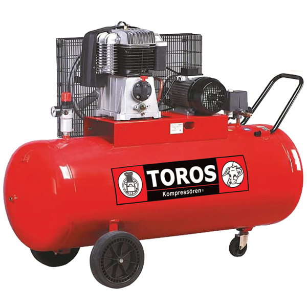 TOROS ΑΕΡΟΣΥΜΠΙΕΣΤΗΣ ΜΕ ΙΜΑΝΤΑ 270LIT/5,5HP 400V 602064