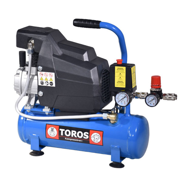 TOROS ΑΕΡΟΣΥΜΠΙΕΣΤΗΣ ΜΟΝΟΜΠΛΟΚ 6LT/1,5HP 230V 602080